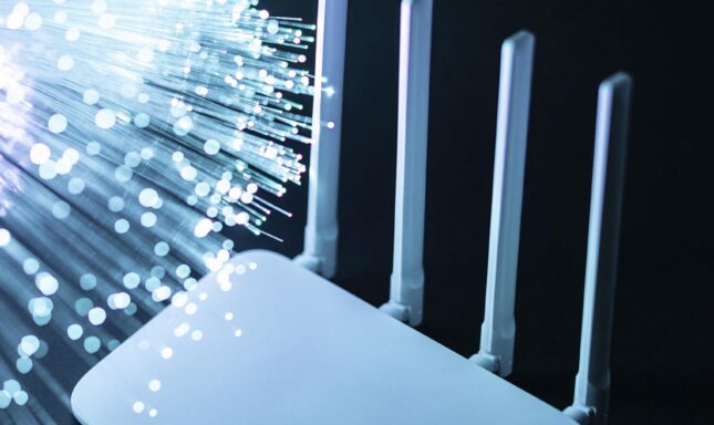 wi-fi-router-with-blue-optical-fiber